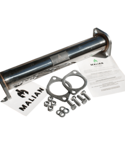 Mazda MX5/Miata Mk1 1.6/1.8 2.5" Straight Through Exhaust Pipe, 440mm, 94-96