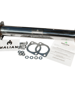 Mazda MX5/Miata Mk1 1.6/1.8 2.5" Straight Through Exhaust Pipe, 470mm, 97-98