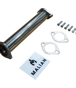 Mazda MX5/Miata Mk1 1.6 2.5"/63mm Straight Through Exhaust Pipe, 370mm, 89-94