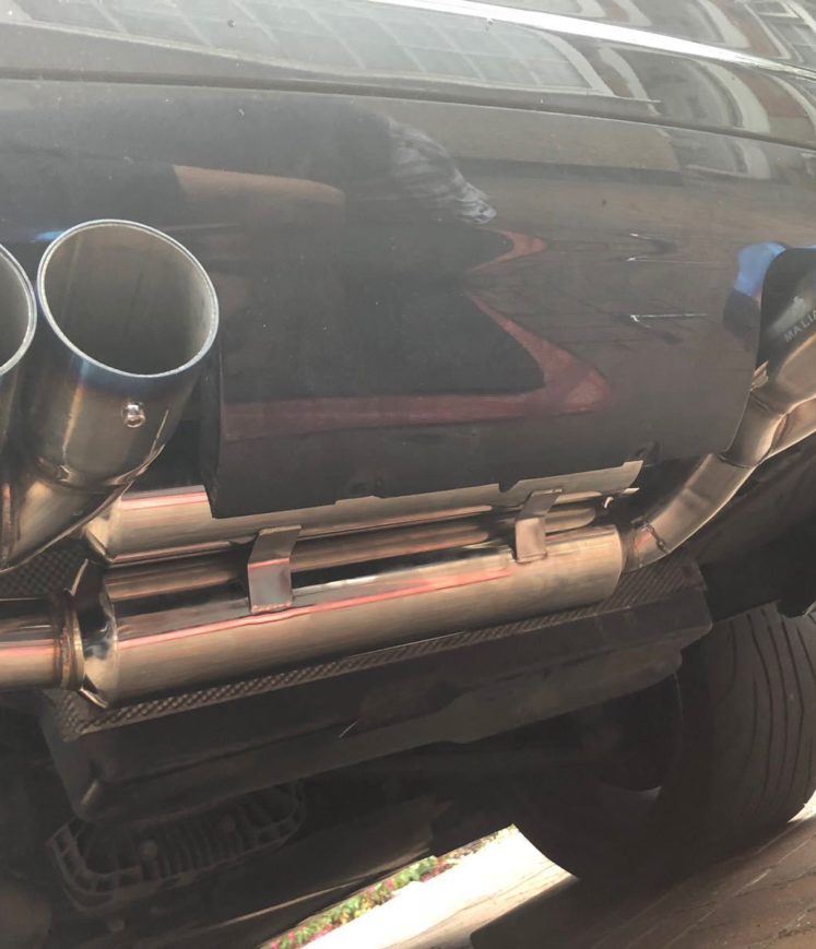 BMW E46 M3 Performance Exhaust Backbox + Quad Titanium Tips, 98-05