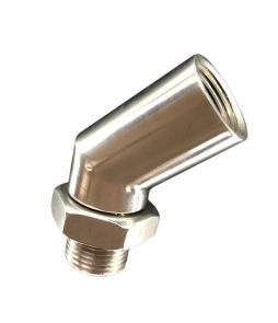 M18 x 1.5 male 45 Degree CEL Fix Oxygen Sensor Spacer