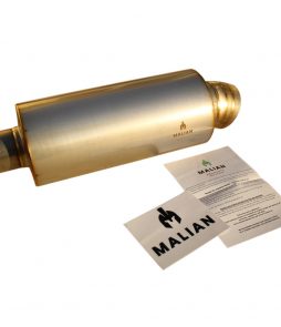 3.5" Dolphin tail Rear Exhaust Box 2.5" inlet