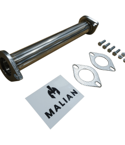 Mazda MX5/Miata Mk1 1.6 2" Straight Through Exhaust Pipe, 370mm, 89-94