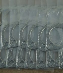 Bag of 25 High Performance 63mm Exhaust Gaskets, Two Bolt, 2.5", 2 1/2"