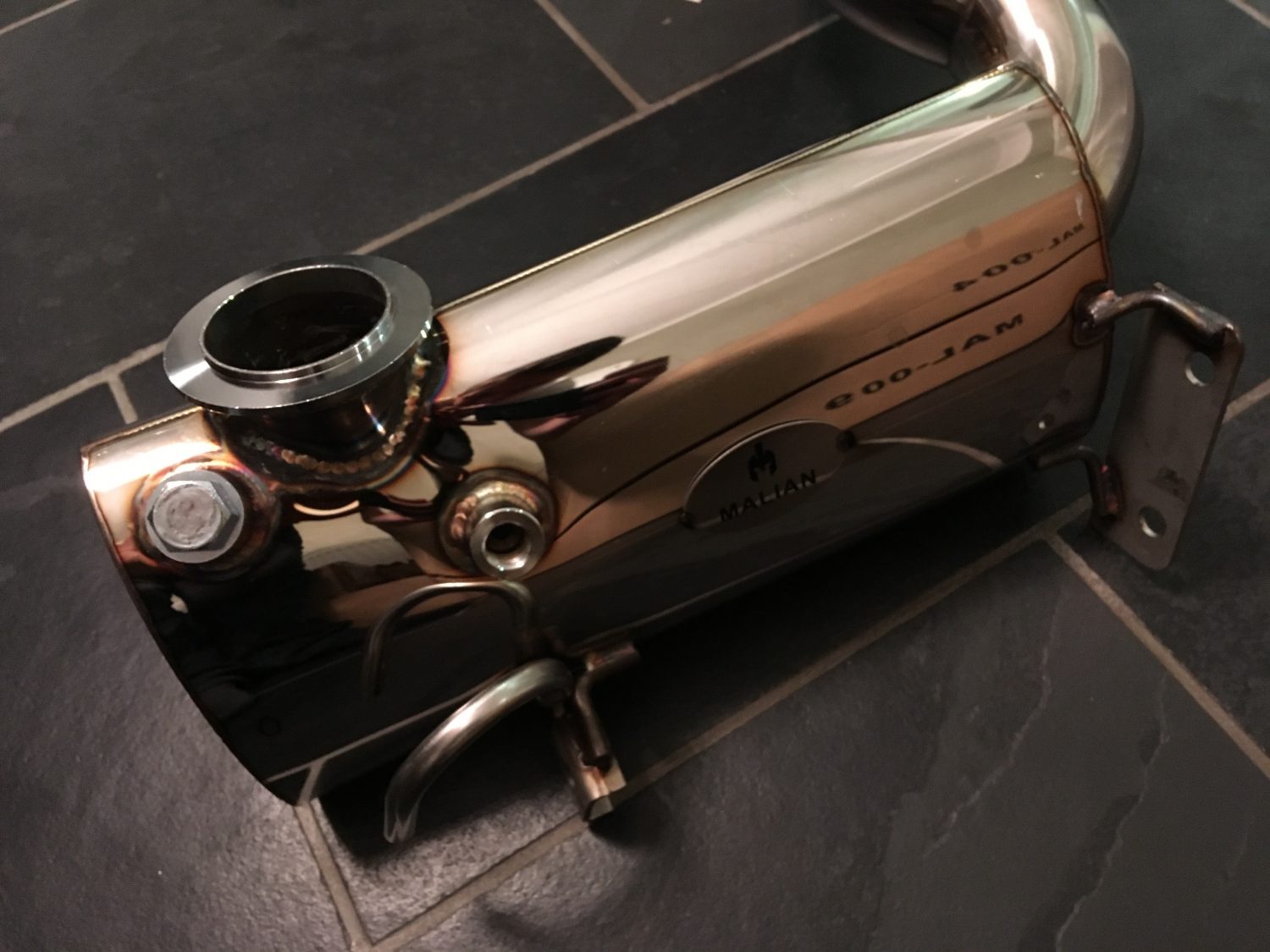 Skoda Octavia VRS 2.0 TDi DPF Removal Stainless Performance Exhaust Pipe