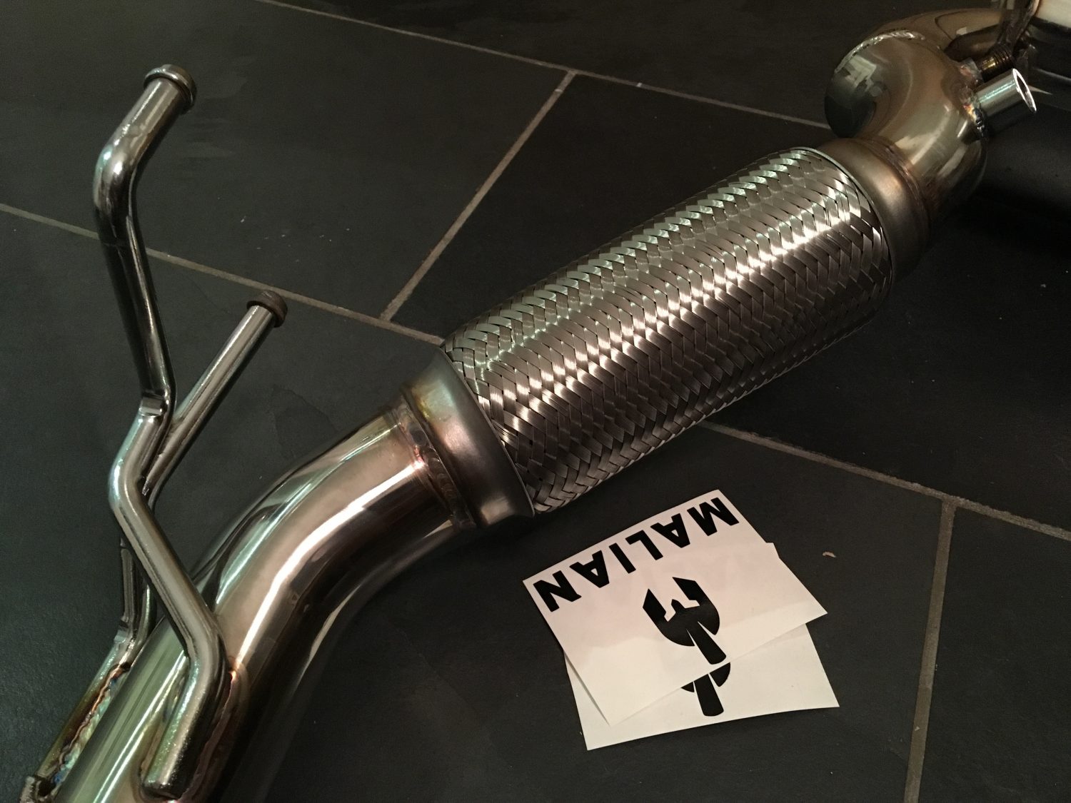 Skoda Octavia VRS 2.0 TDi DPF Removal Stainless Performance Exhaust Pipe
