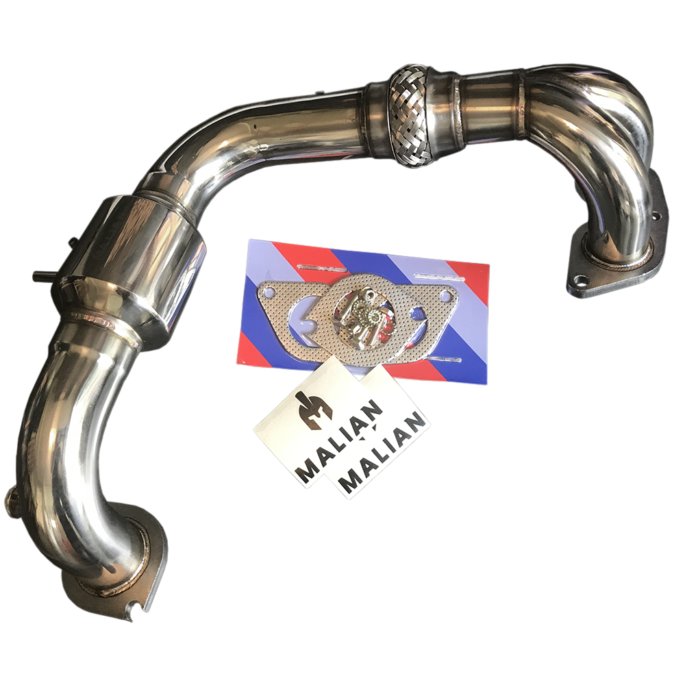 Toyota MR2 Spyder 1.8 Performance Stainless Exhaust Downpipe + 100 Cell Sports Cat