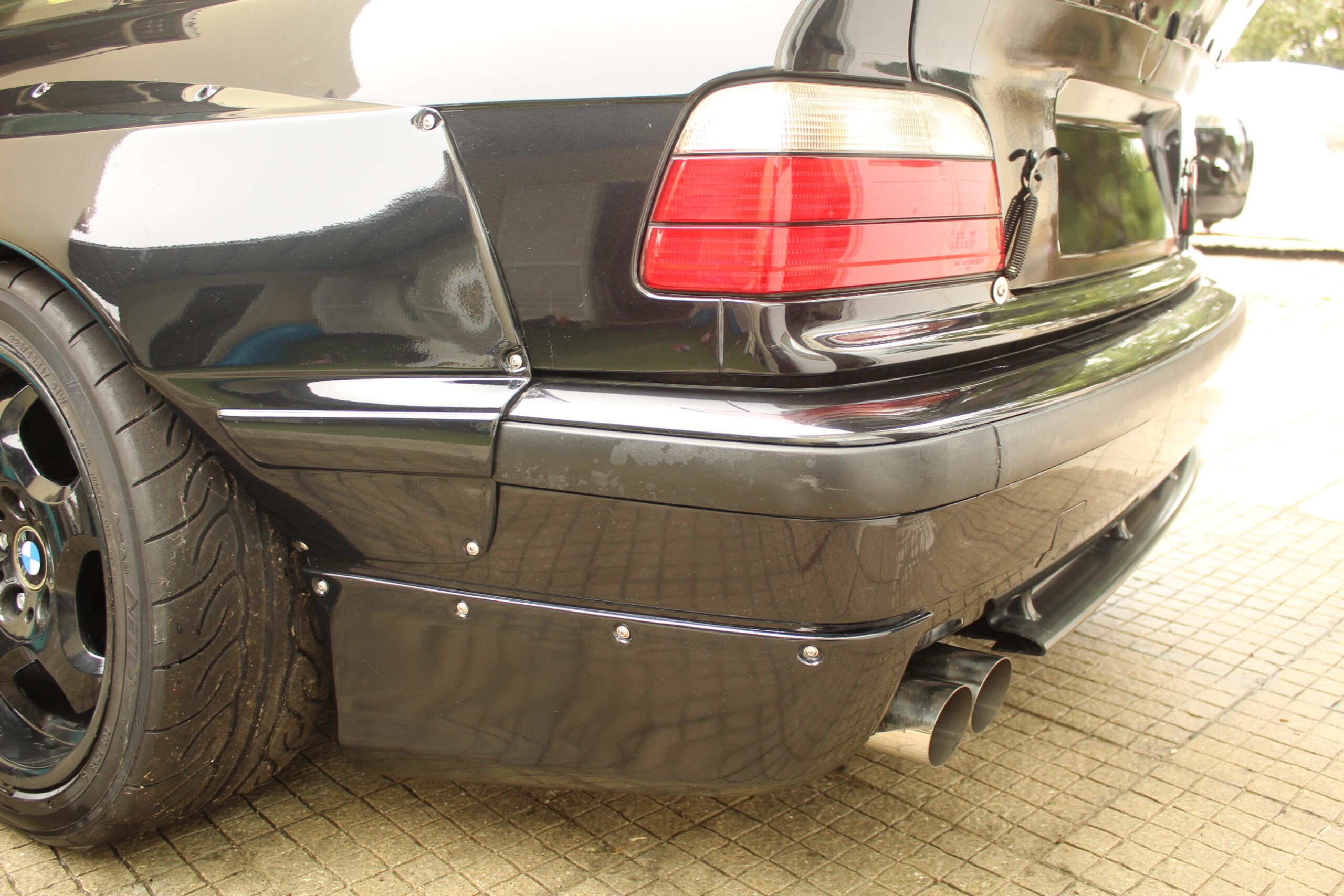 BMW 3-Series E36 325i or 328i 3" Twin Exit Rear Exhaust Box ONLY