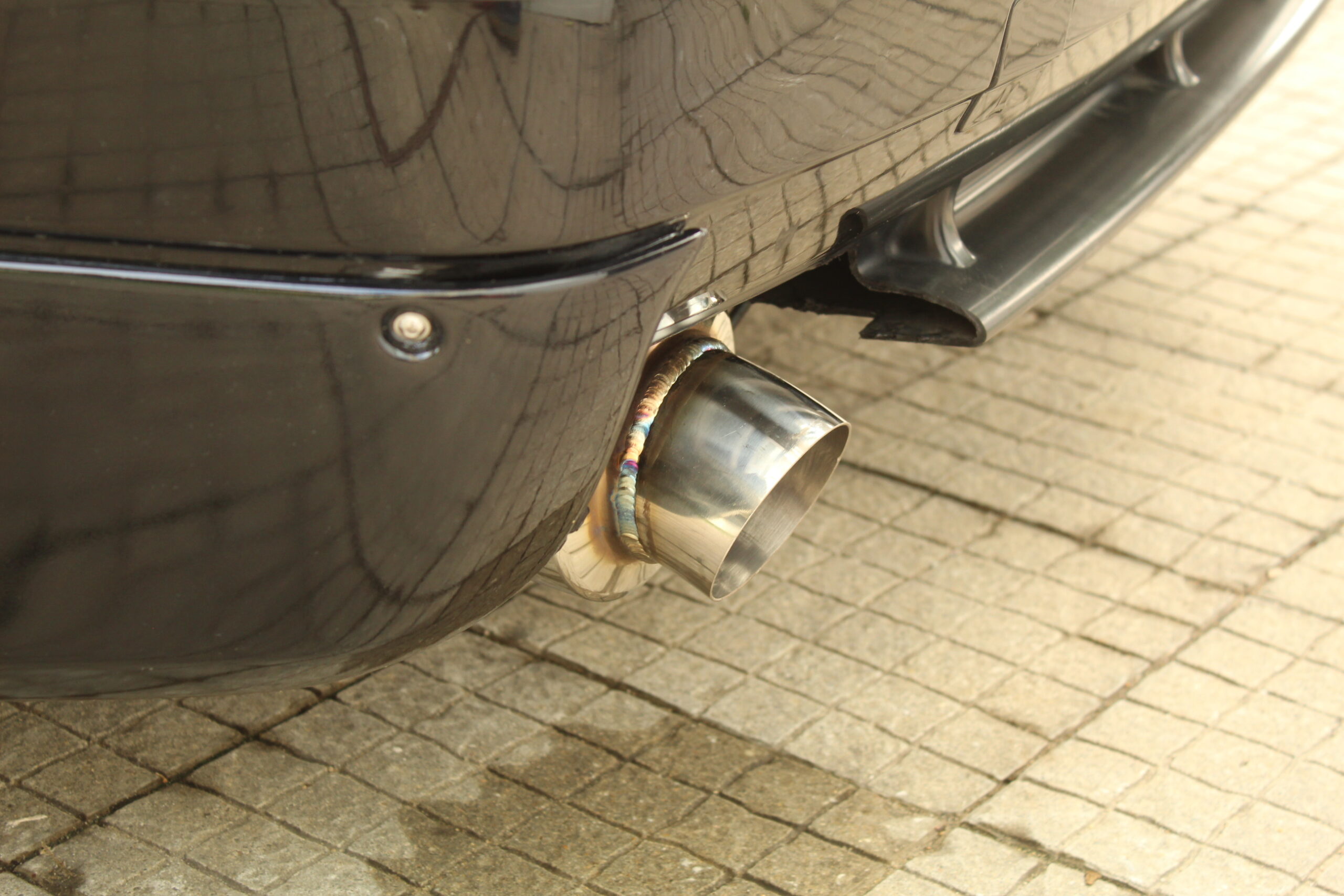 BMW 3-Series E36 325i or 328i 3" Dolphin Turn Down Engine Back Exhaust