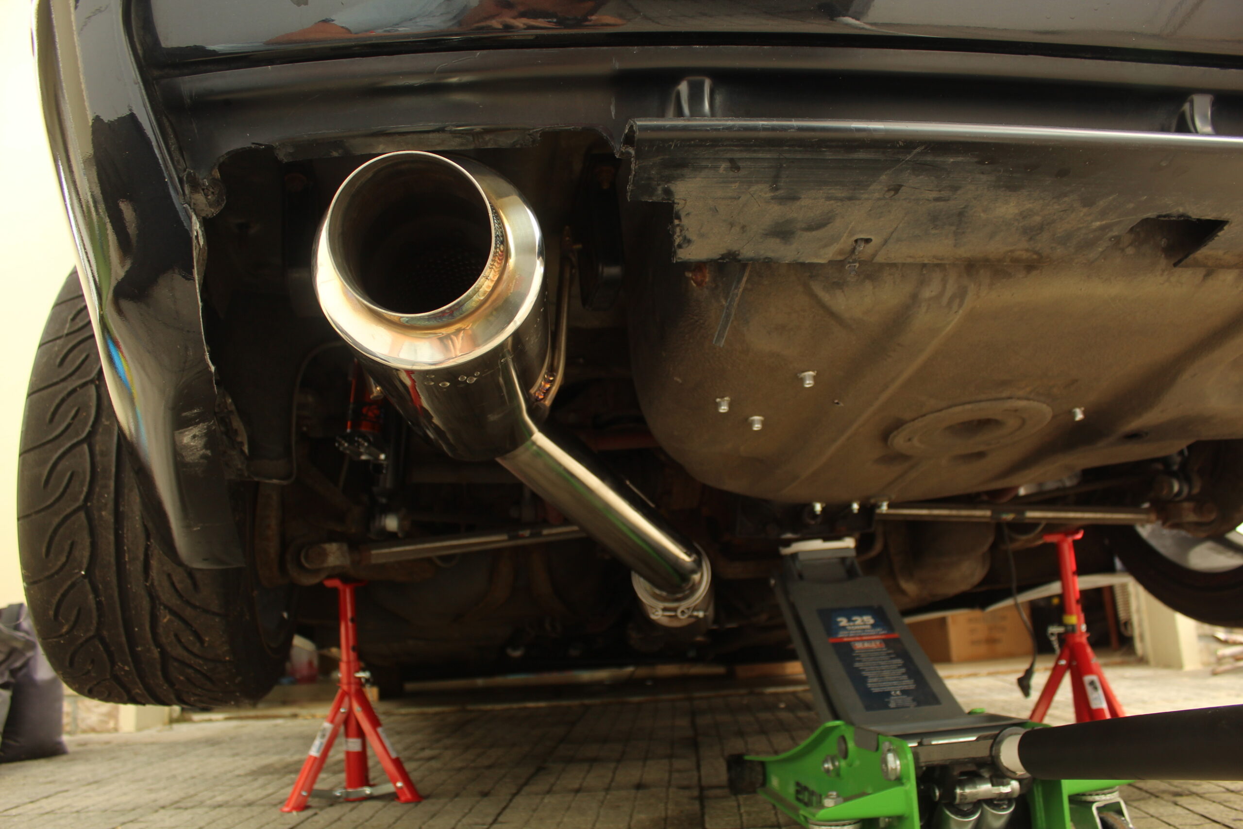 BMW 3-Series E36 325i or 328i 3" Dolphin Turn Down Engine Back Exhaust