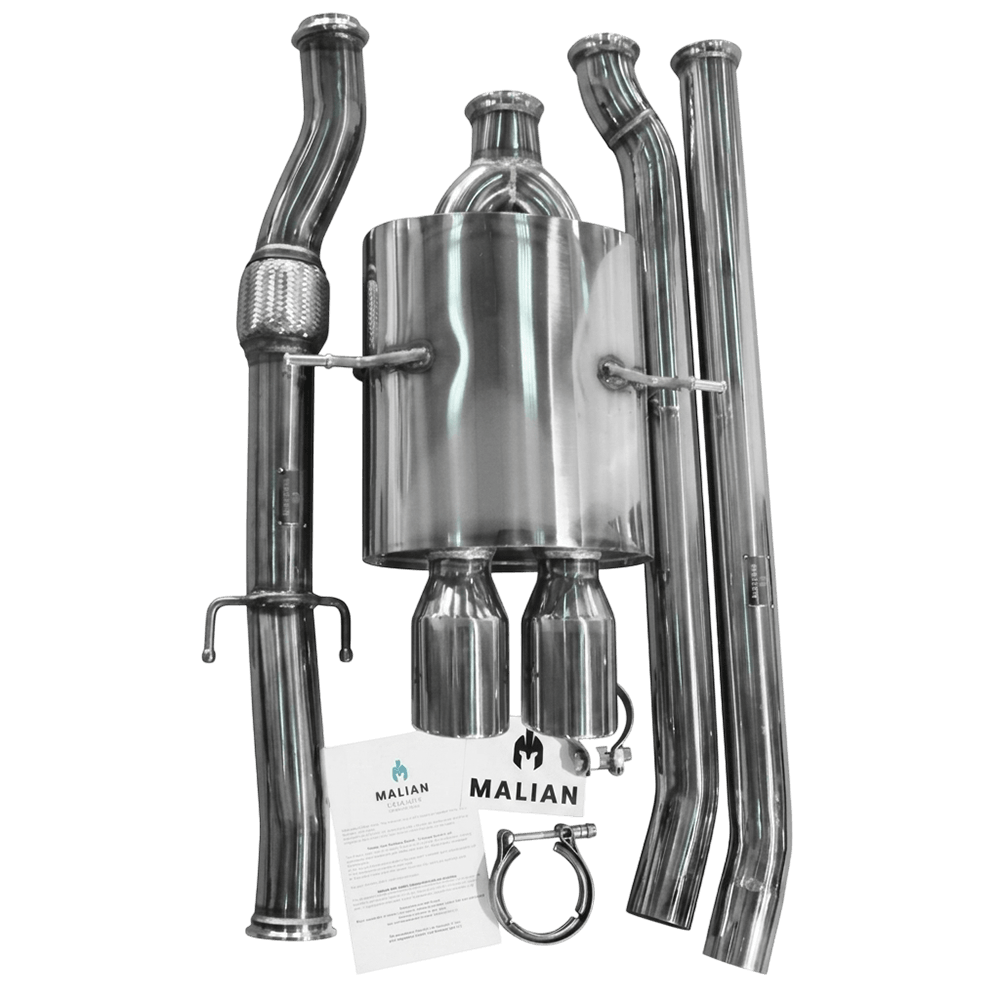 MINI Cooper S 1.6T R56/R57/R58 2.5" Catback Exhaust Twin 3.5" Tails, 06-13