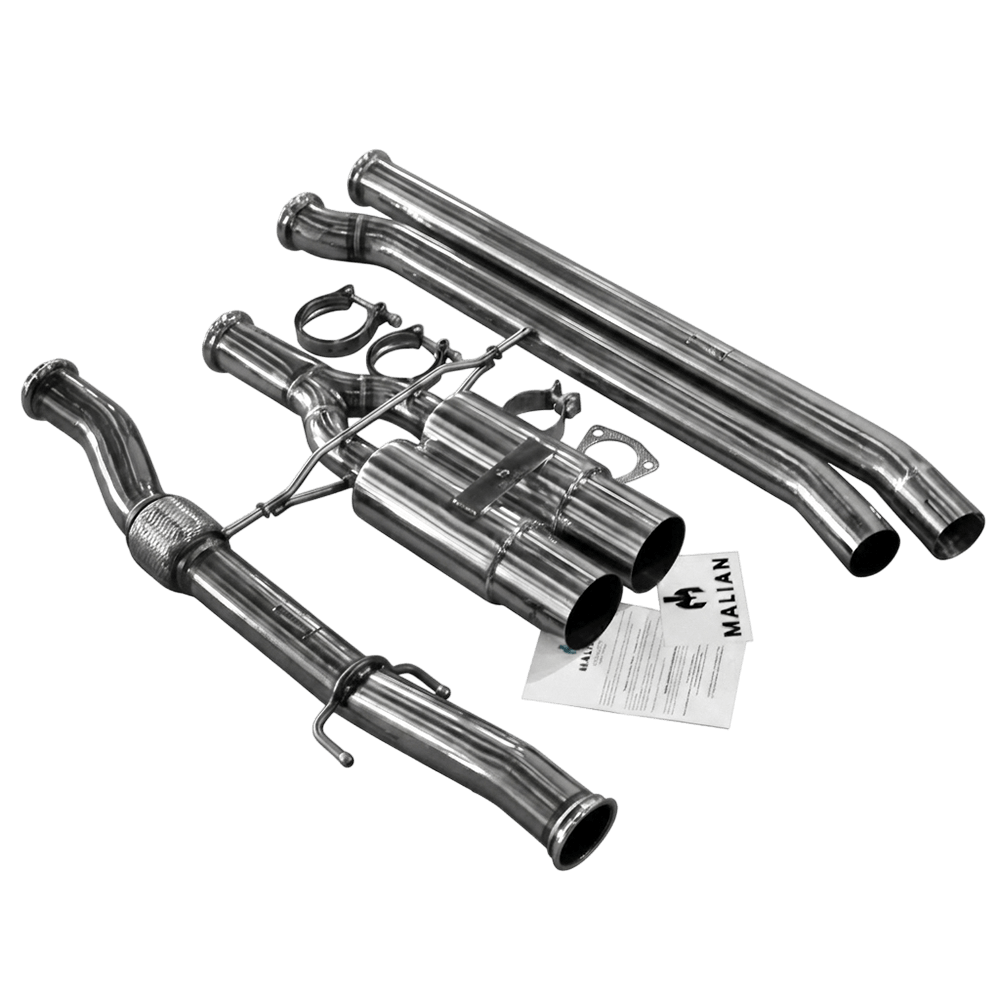 MINI Cooper S 1.6T R56 2.5" Full Race Catback Exhaust, Straight Cut Exit