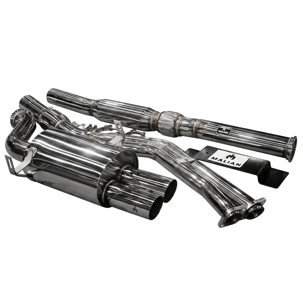 BMW 3-Series 320i/323i/325i/328i/330i E46 3" Race Twin Exit, Manifold Back Exhaust, 99-06