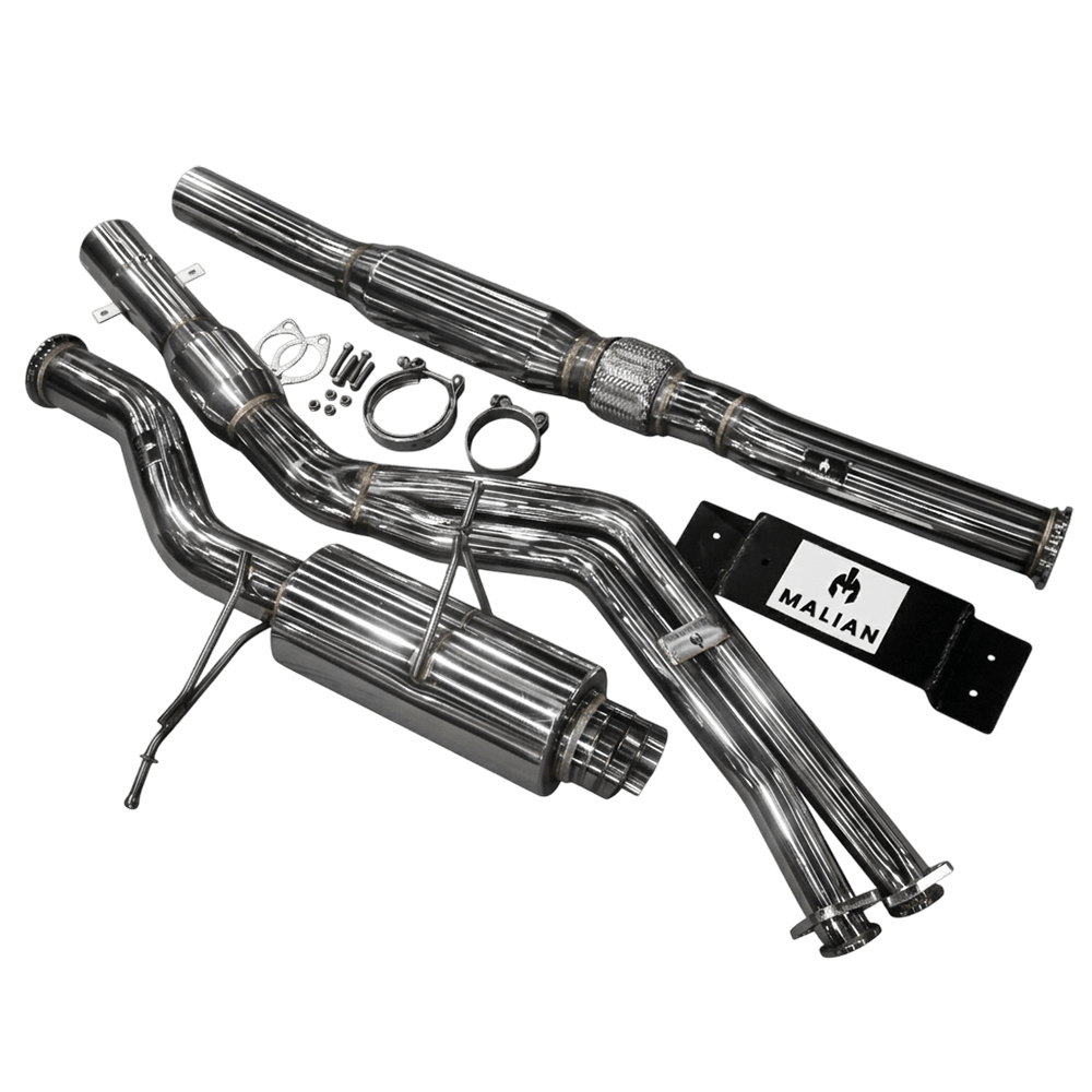 BMW 3-Series 320i/323i/325i/328i/330i E46 3" Race Dolphin, OE Manifold Back Exhaust, 99-06