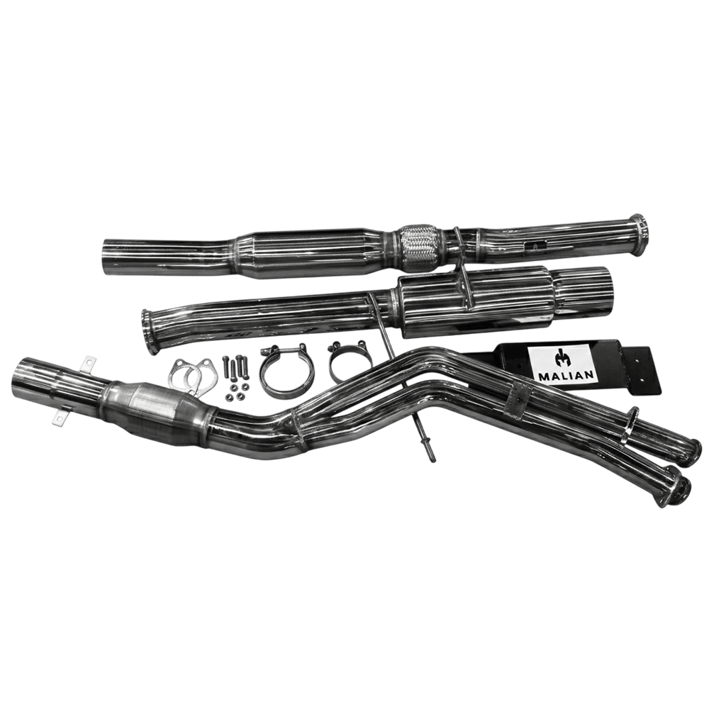 BMW 3-Series 320i/323i/325i/328i/330i E46 3" JDM, OE Manifold Back Exhaust w. Sports Cat, 99-06
