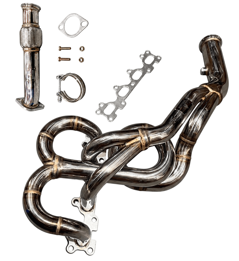 Mazda MX5/Miata Mk1 1.6 UEL Tubular Exhaust Manifold to 2.5" Cat, 89-94