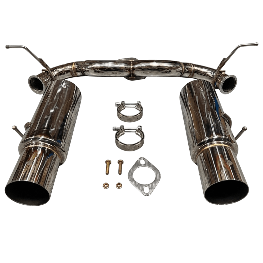 Mazda MX5/Miata Mk3 NC Dual/Twin 4" JDM Exit Catback Exhaust, 05-15