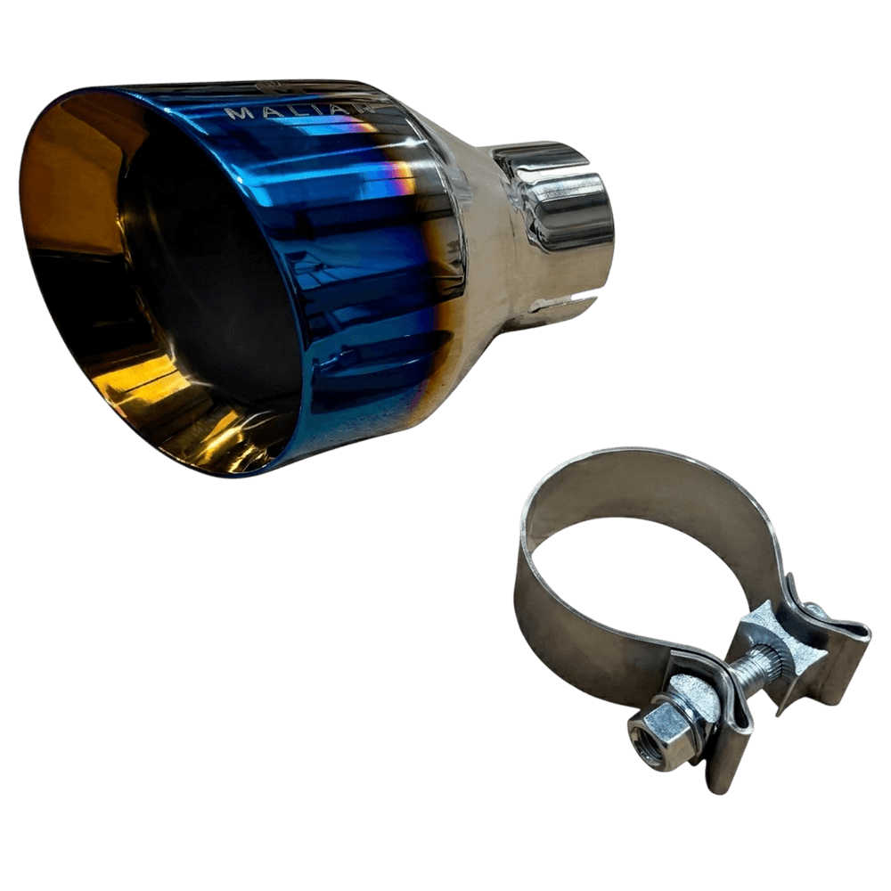 2.5 in, 114mm Out Burnt Acoustic Tailpipe