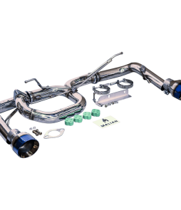 Mazda MX5/Miata NB 1.6/1.8 Dual Burnt Tip 4" Tailpipes Catback Exhaust