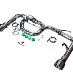 Mazda MX5/Miata NB 1.6/1.8 Dual 4" Exit Tailpipes Catback Exhaust