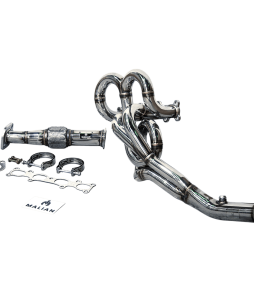 Mazda MX5/Miata Mk1 1.8 Unequal Exhaust Manifold/Header to OE Cat, 89-94