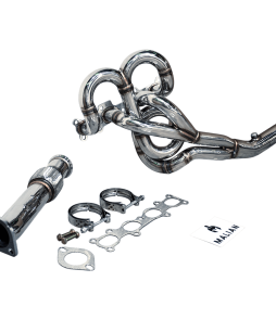 Mazda MX5/Miata Mk1 1.8 Unequal Exhaust Manifold/Header to 2.5" Cat, 89-94