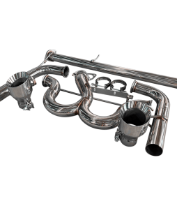 Mazda MX5/Miata 1.6/1.8 NA Dual Exit 4" Tailpipes Catback Exhaust, 89-96
