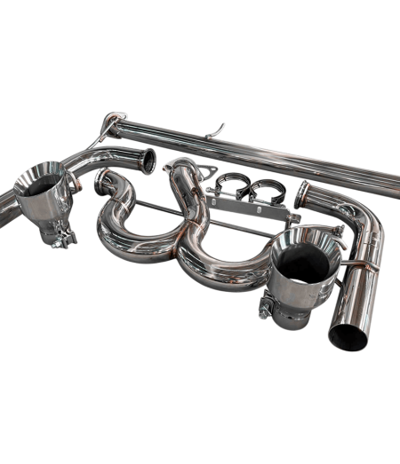 Mazda MX5/Miata 1.6/1.8 NA Dual Exit 4" Tailpipes Catback Exhaust, 89-96