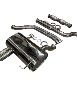 BMW 3 Series E9x N52/N53 3" Sports Cat Exhaust - Twin Exit
