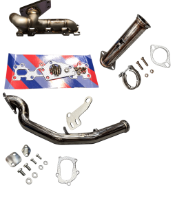 Mazda MX5 Mk2 1.6 2.5" TD04/TD05 Turbo Exhaust Parts - OE Cat