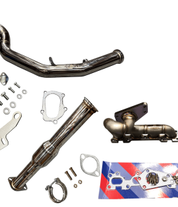 Mazda MX5 Mk2.5 1.8 2.5" TD04/TD05 Turbo Exhaust Parts - Straight-Through