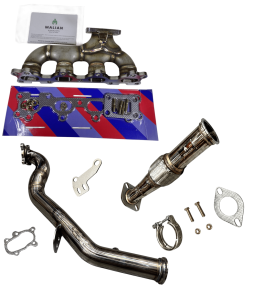 Mazda MX5 / Miata / Eunos Roadster Mk1 NA 1.6 2.5" GT2860RS Turbo Kit - Exhaust Parts 89-93