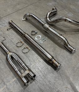 Fiat 500/595/695 Abarth 2.5" Centre Shotgun Exit Resonated Exhaust